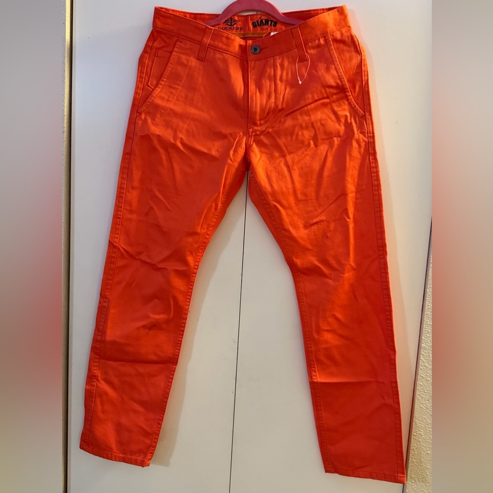 Dockers Men's Orange Pants